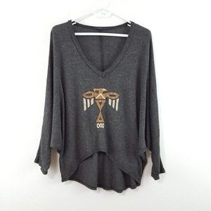 Embroidered Brandy Melville shirt